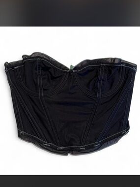 Urban Outfitters Navy Corset Top